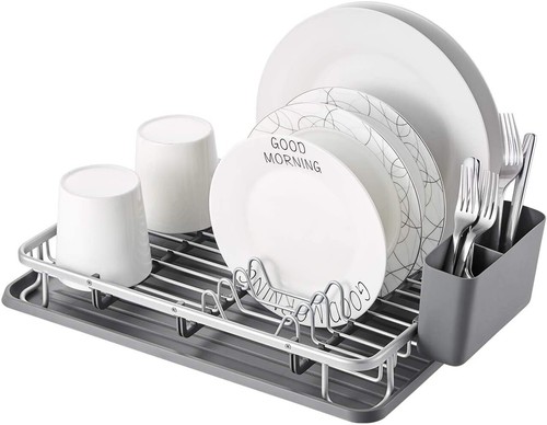 KK KINGRACK Aluminum Dish Drying Rack with Utensil Nigeria Ubuy